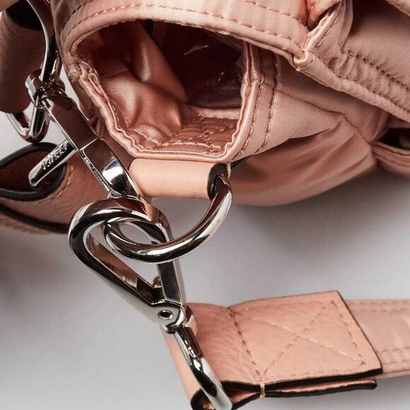 Fendi Baby Pink Nylon Convertible Multipocket Belt Baguette Bag 8BR808 - Picture 8 of 11